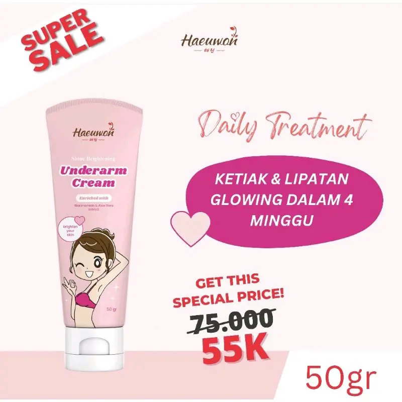 Shine Brightening Axxilary Underarm Cream 50gr 0