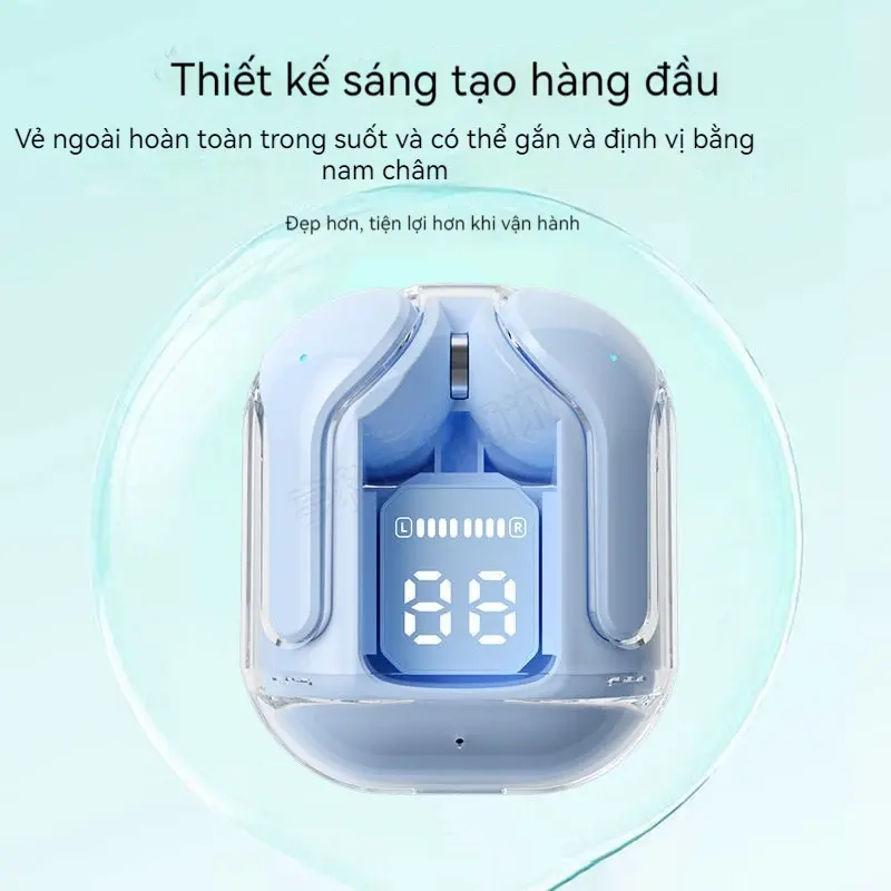 Tai nghe khử tiếng ồn Bluetooth không dây BT16 Màn hình kỹ thuật số Tai nghe không thấm nước TWS Tai nghe stereo | BigBuy360 - bigbuy360.vn