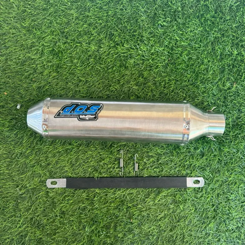 New slincer Knalpot DOS kapsul inlet 50MM suara ngebas adem Promo 8