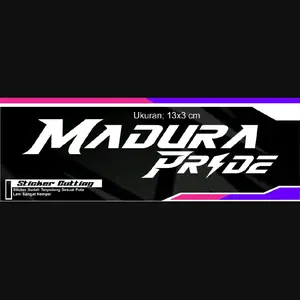 Sticker cutting MADURA PRIDE
