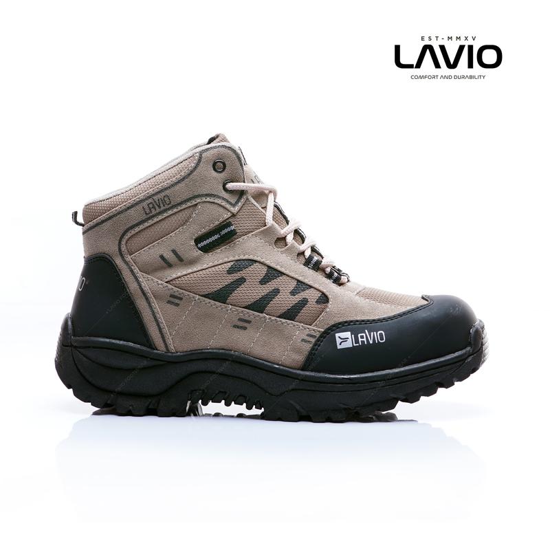Sepatu Pria Safety Boots High Quality Premium Ujung Besi Sefty cowok Outdoor Hiking Mendaki Gunung Boot Kerja Lapangan Proyek Lavio Axel 6
