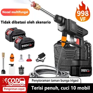 Feelweli 998V Alat CuciMotor Mobil 1500W Jet Cleaner Tekanan Mesin Cuci Mobil dan Motor Mini Portable