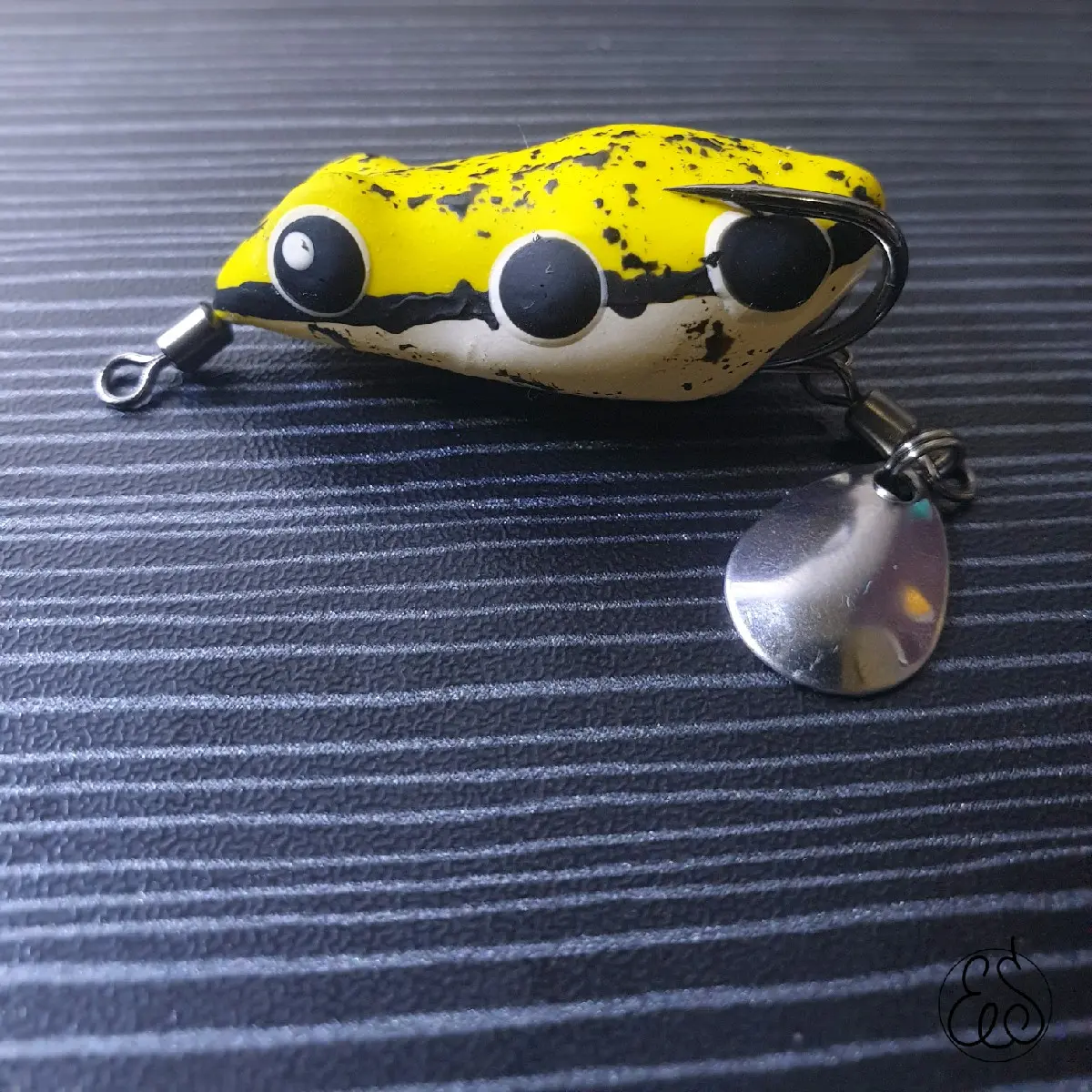Soft Frog Tompel 4cm Killer Umpan Casting Toman Gabus Lure Soft Frog VMC propeller