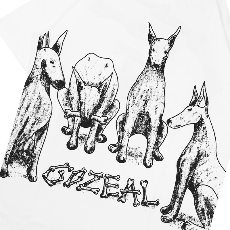 Gozeal | Tees Reguler | Feed Us | Kaos Bermotif | Pria Wanita Unisex | Catun 3