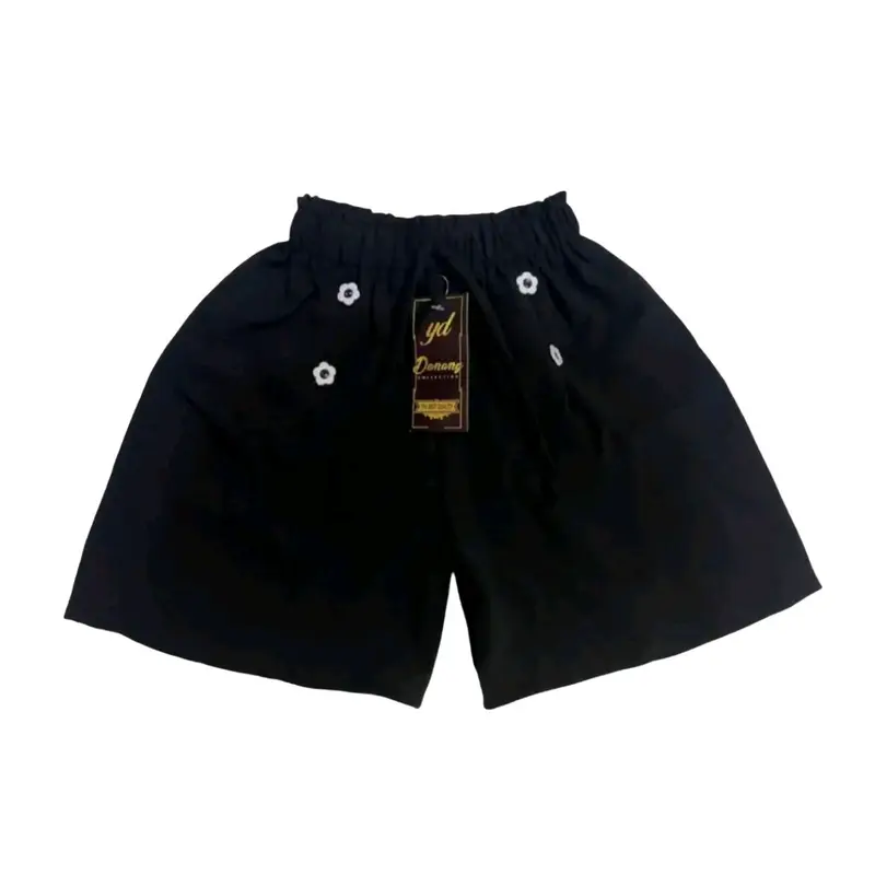 Bawahan Dapet 6 Pcs Celana Hotpants Crinkle Termurah Anak Perempuan - Fashion Hotpants Kancing Anak Usia 2-11 tahun 3