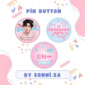 PIN BUTTON ENHYPEN SET ISI 3 UNOFF/FANMADE