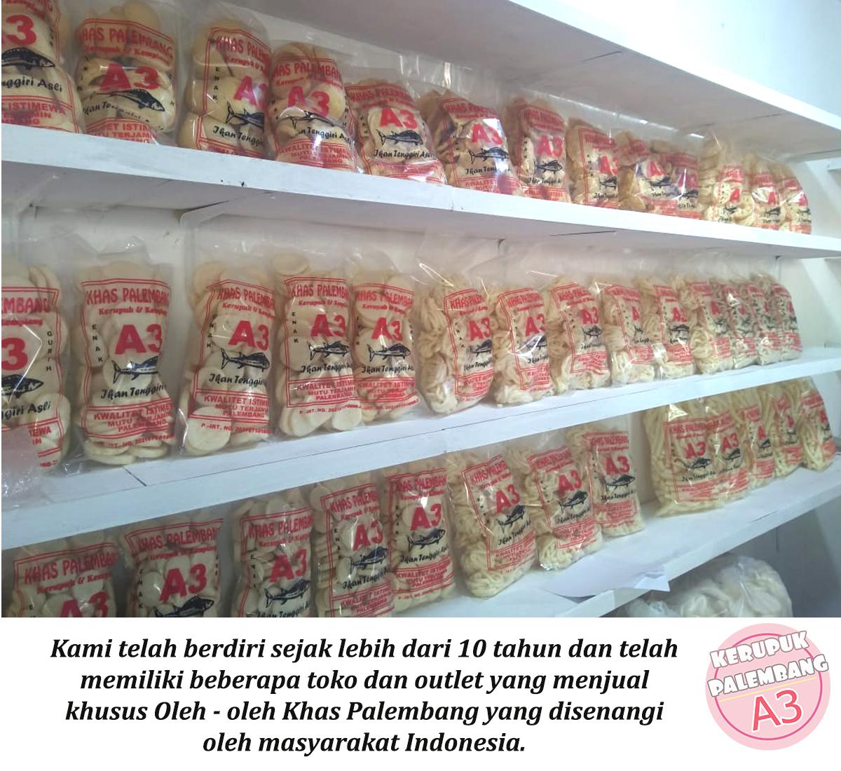 PAKET KERUPUK 5 BUNGKUS SUPER NAGIH A3 PALEMBANG