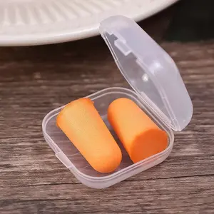 Earplug Silicone/penutup telinga anti bising ORANGE