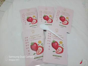 Product Review of Qbast Qelsea 5 Pcs Glutathione 360 mg Collagen Drink Pencerah Mencerahkan from G**7 1