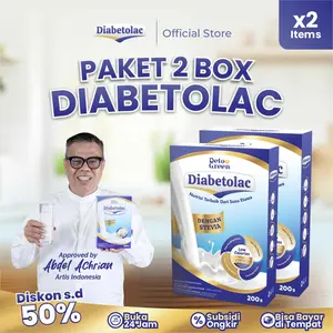 Diabetolac Paket 2 Susu Kambing Etawa Pengganti Makan Rendah Kalori