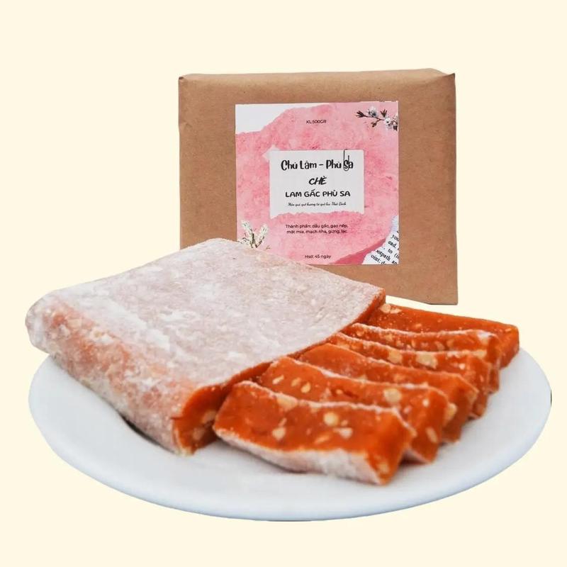 Bánh Chè Lam Gấc Chú Lâm Phù Sa! bánh, bánh quy, bánh mềm Food Thức Ăn Cake hữu cơ trà