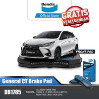 Gambar Bendix Kampas Rem Depan Mobil Toyota All New Yaris TRD - DB1785GCT dari Bendix Indonesia Kab. Bekasi 1 Tokopedia