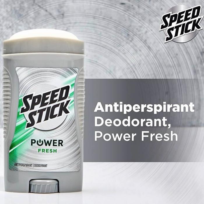 Speed Stick Anti Perspirant Deodorant Power FRESH 85g - Deodoran Anti Keringat dengan Aroma Segar 24 Jam Formula Anti Bau