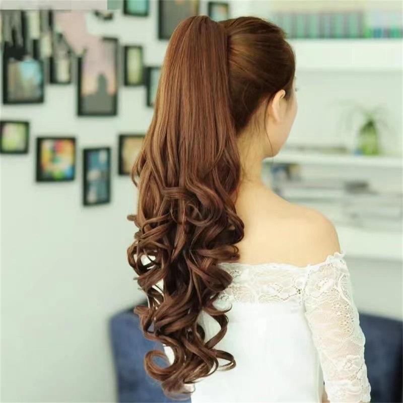 Product Introduction of Tóc Đuôi Ngựa Vuốt, Dài 60cm, Kiểu Xoăn, Kẹp Trong Tóc Nối, Tóc Giả Đuôi Ngựa Xoăn, Sợi Tóc Đuôi Ngựa, Dành Cho Nữ, Phụ Kiện Thời Trang, Cindie, Vận Chuyển Từ Việt Nam 18