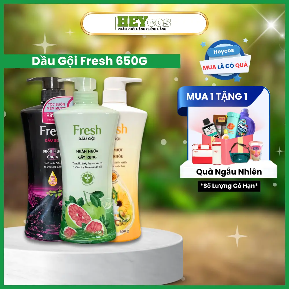 Dầu Gội Fresh Dưỡng Tóc Women Nữ 650g
