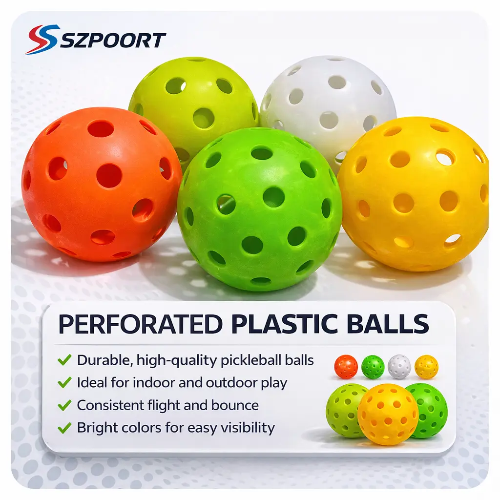 SZPOORT- bola pickleball profesional bola pickleball satuan