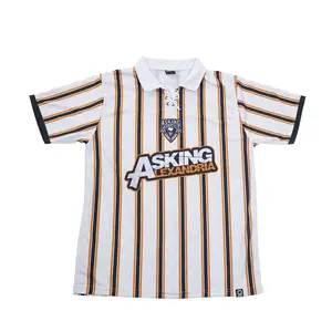 jersey Band / jersey Casual / jersey Futsal / jersey Bola / jersey vintage / jersey Clasic / jersey Retro / kaos band Sport Cepat Kering Nyaman Uniseks Olahraga vintage Asking