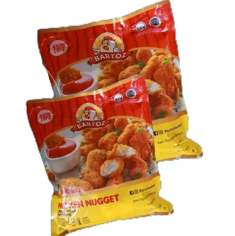 Bartoz Chicken Nugget Makanan  Frozen Food Naget Ayam Kombinasi 0