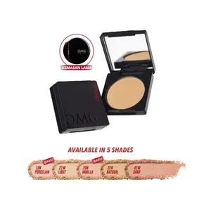 OMG Oh My Glam Coverlast Two Way Cake 12 g - Bedak Padat Kontrol Minyak