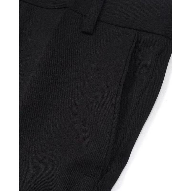 Celana Kantor Formal Slimfit Pria Panjang Kerja Dewasa Casual Hitam Chino Abu Muda Kain Navy 6