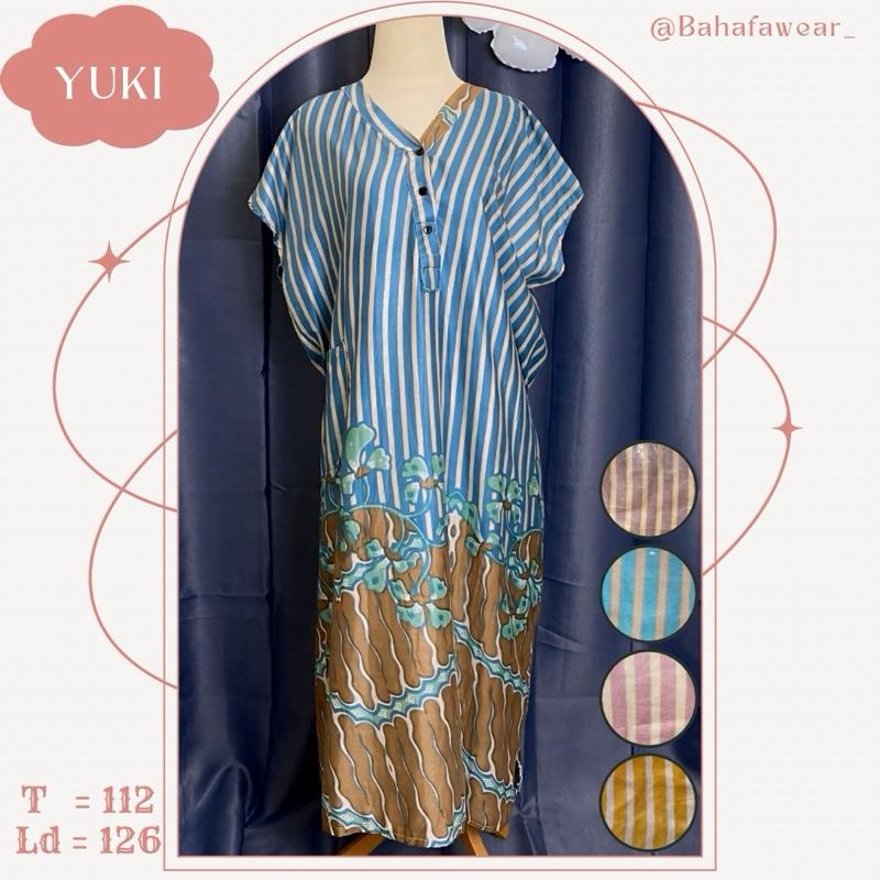 ( PROMO 90 RIBUAN DAPAT 3 ) LOWO Daster Dress Panjang Motif Kancing Wanita Dewasa Kekinian Bahan Rayon Lembut Adem Nyaman Busui Friendly 2
