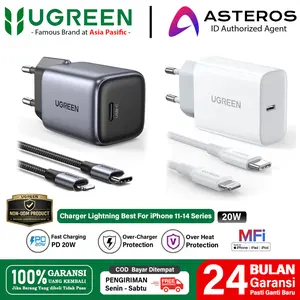 UGREEN Charger For iPhone USB A To Lightning Dan PD Type C To Lightning Fast Charging 18w 20w