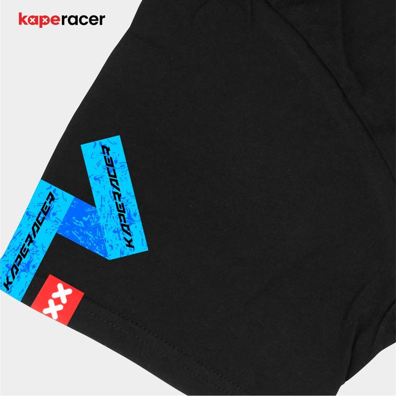 Kaperacer kaos 2 stroke 4 stroke Initial Pendek Combed Sablon DTF 2