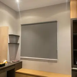 [Sharp Point] Roller Blind Blackout Tirai Gulung Kain Tidak Tembus Cahaya Modern Minimalis