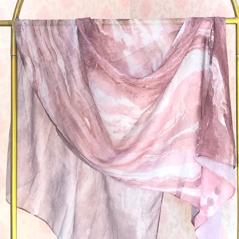 Printed Cotton Scarf/Printed hijab Pashmina Katun