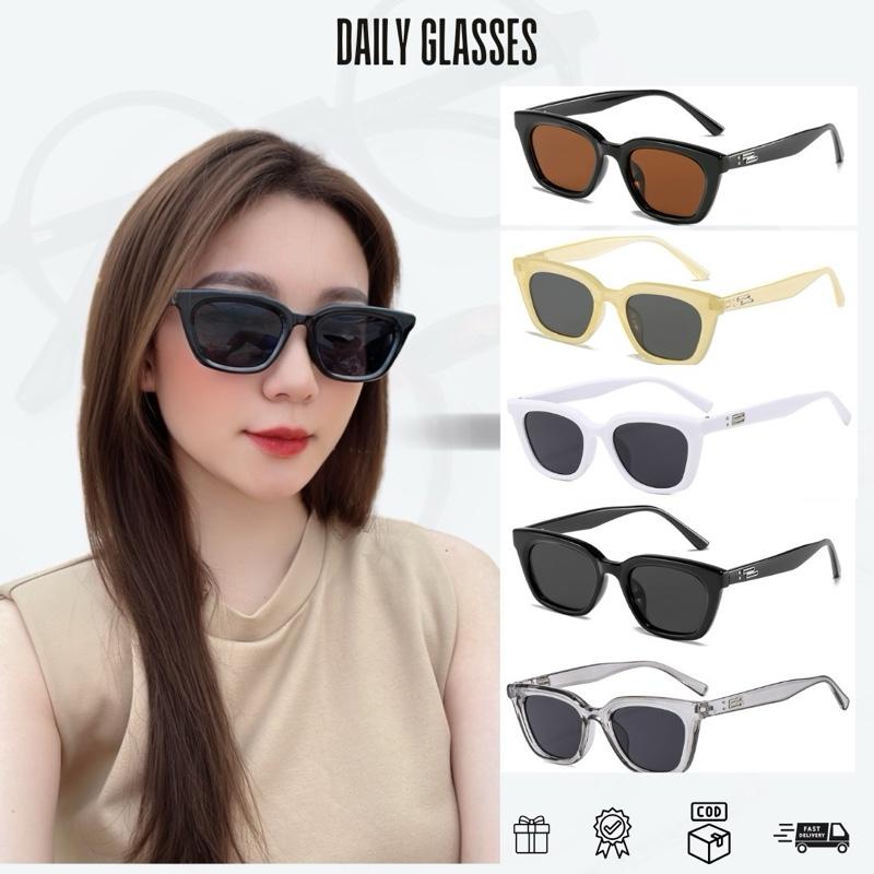  Kính Mắt Daily-KM01-Bản GM phân cực gọng nhỏ sành điệu dáng Vuông vát,chất liệu nhựa cao cấp chống tia Uv400 bảo vệ mắt kính râm phân cực Nam nữ 