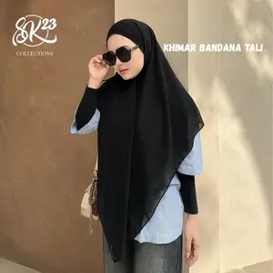 KHIMAR BANDANA CERUTY BABYDOLL PREMIUM SK23 COLLECTION
