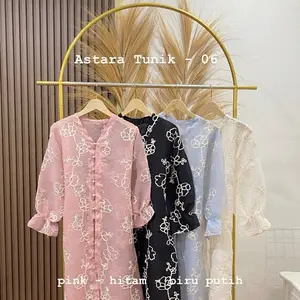 Girlbag.id2 / ASTARA Tunik / ATASAN KONDANGAN / LONG TUNIK / TUNIK EMBROIDERY