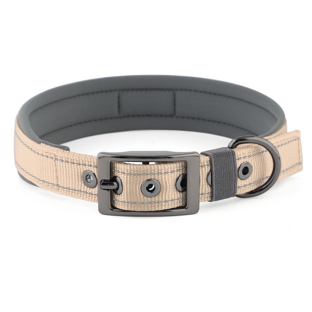 Kalung Anjing Nyaman Reflektif Malam | Comfortable Reflective Dog Collar for Small Medium Large Dogs