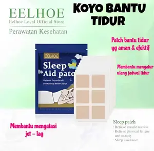 48 Patch - Herbal Sleep Patch Melatonin - Koyo Therapy Eye Masker sleeping mask nads Bantu Susah Tidur Insomnia