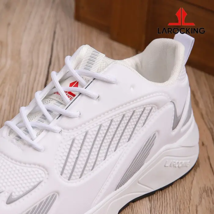 N✔SA LAROCKING - VETRO PUTIH ABU | SEPATU SNEAKERS RUNNING GYM SHOES C✔5Z