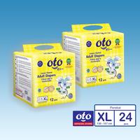 Gambar OTO Popok Dewasa model Lem Perekat 12 XL - 4 PACK dari OTO Adult Diapers Kota Administrasi Jakarta Utara 2 Tokopedia