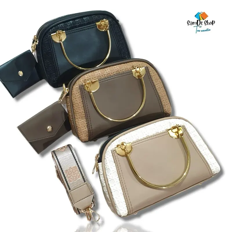 SAMDESHOP Alma - Slingbag Wanita , Tas Wanita Multifungsi , Tas Pesta Wanita Dua Ruang