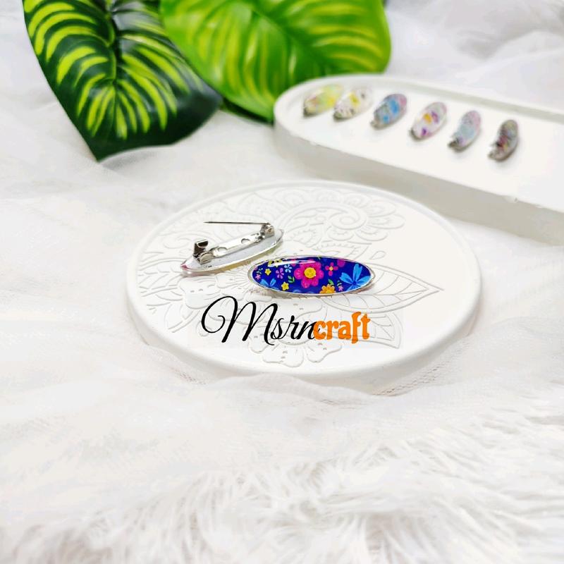 [LUSINAN] PIN JILBAB DAGU PREMIUM MOTIF BUNGA PASTEL - PENITI JILBAB BROS JILBAB PIN DAGU KUALITAS GRADE A Anti Nyangkut Anti Karat pen it 6
