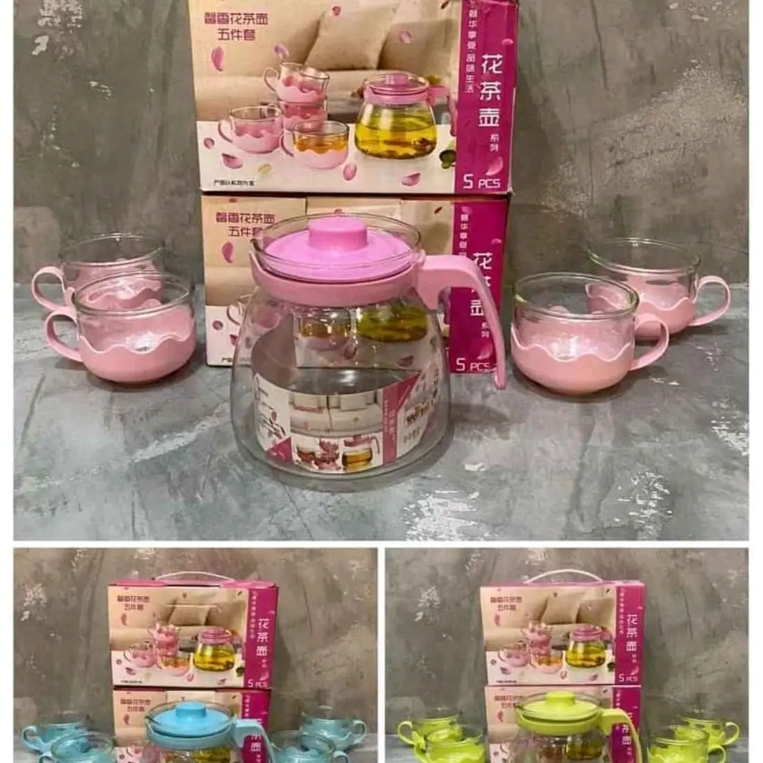 Teapot warna cantik sangat cocok buat kumpul bareng keluarga