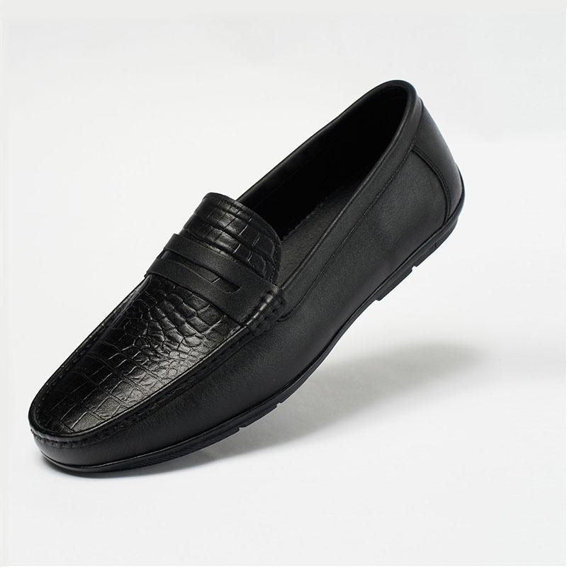 Giày Lười Nam TÂM ANH Da Bò Thật Cao Cấp, Thiết Kế Sang Trọng Thời Thượng GNTA8803-D