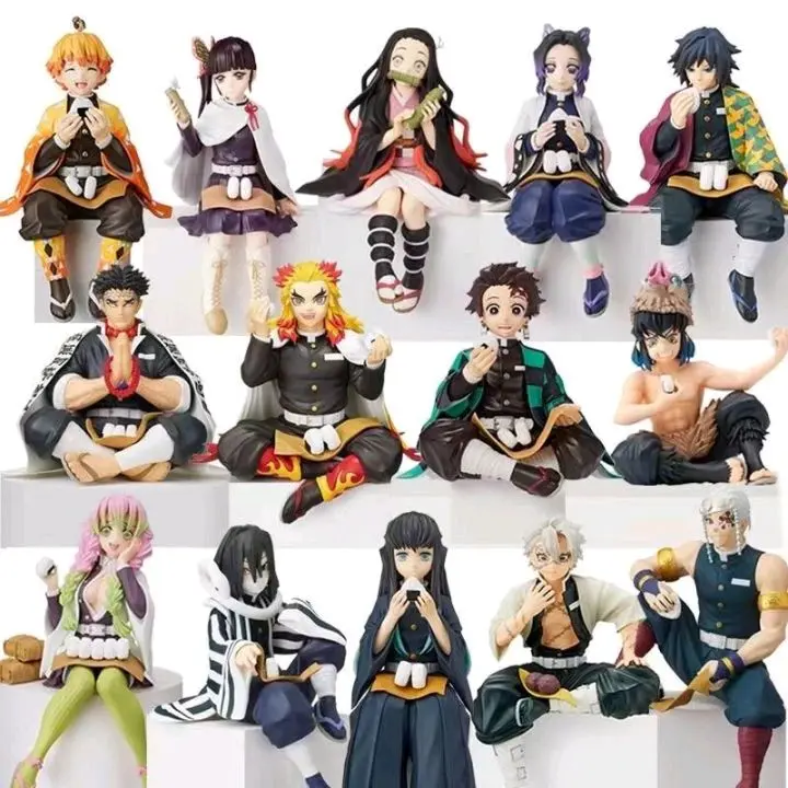 Action Figure Demonslayer duduk mkn Onigiri per pcs