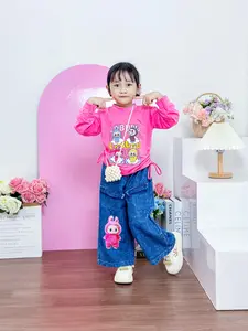 Stelan Baju Dan Celana Anak perempuan Usia 3 Sampai 8 Tahun