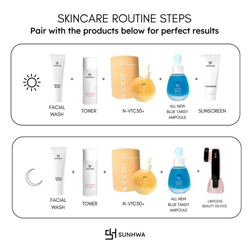 SUNHWA Limitless Beauty Device V2.0 [ ALAT SETRIKA WAJAH | PENIRUS WAJAH | ALAT PENGENCANG WAJAH | COLLAGEN BOOSTER | PORI2 BESAR | ATASI JERAWAT ] 6