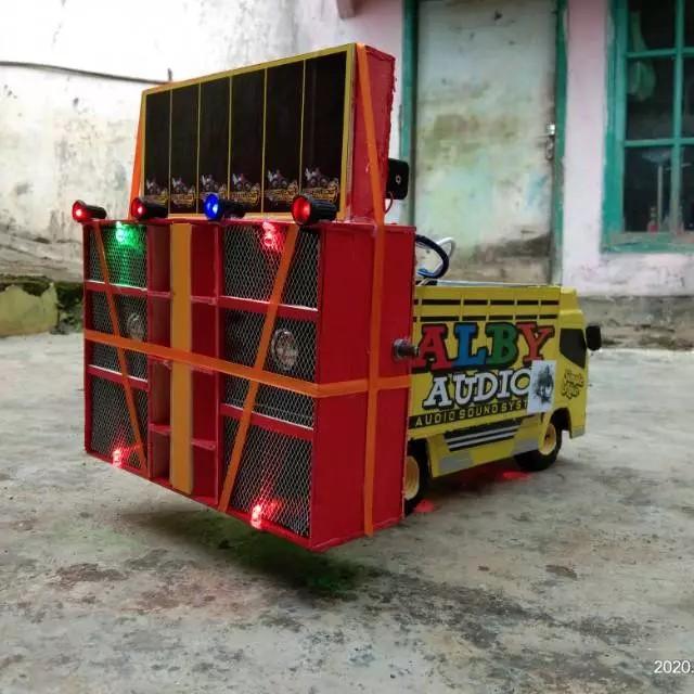 Product Introduction of Kanov1234 Miniatur truk dan sound bluetooth 1
