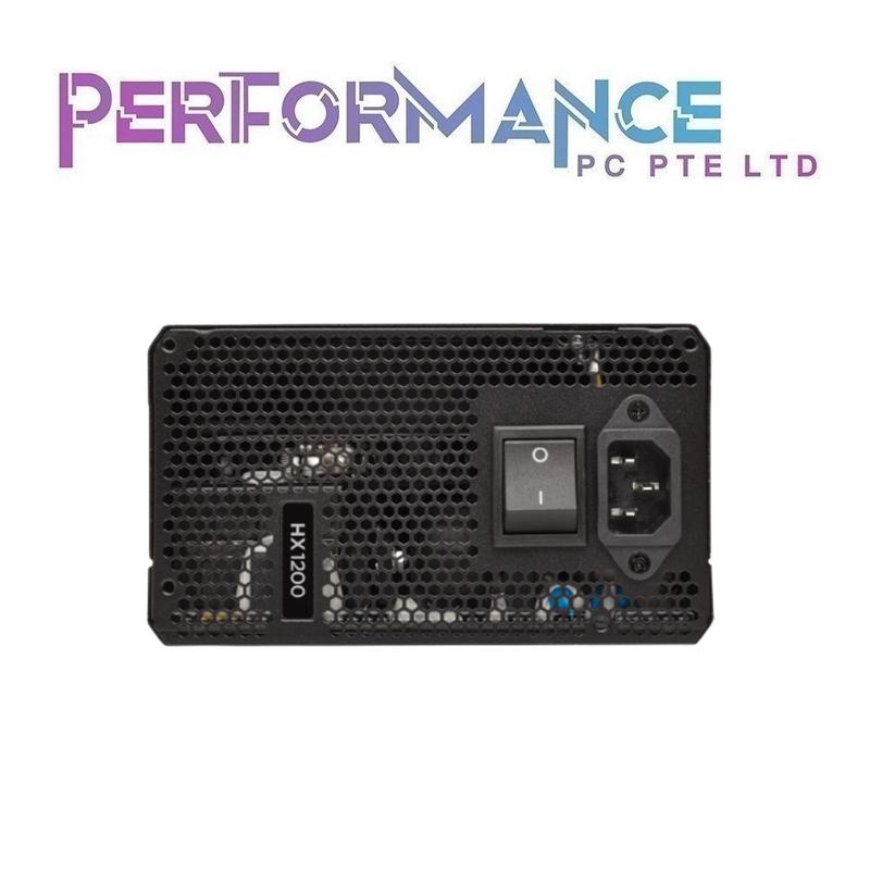 CORSAIR HX Series HX750/HX850/HX1000/HX1200 — 750W / 850W / 1000W / 1200W 80 PLUS Platinum Certified Fully Modular Power Supply PSU (10 YEARS WARRANTY BY CONVERGENT SYSTEMS PTE LTD) 5