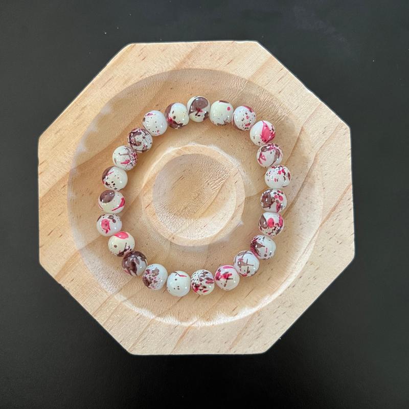 8 MM SERIES Gelang Manik Variasi Kaca Ukuran 8 mm gelang jkt48 1
