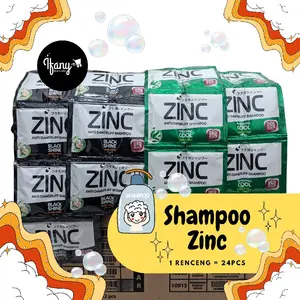 48PCS Shampoo Zinc Renceng 10ml – HARAP LEBIH TELITI MEMILIH VARIASI | Ifanymart.ofc