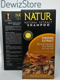 Gambar NATUR SHAMPOO VARIAN GINSENG EXTRACT & ALOE VERA EXTRACT - 140ML dari Dewiz Store Kota Administrasi Jakarta Barat 3 Tokopedia