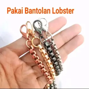 rantai ulir untuk tas selempang multifungsi 3 warna terlaris