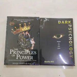 paket 2 buku dark psychology the princiles of power